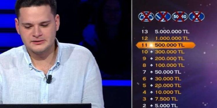 Kısa mühlet sonra yine: İşte Kim Milyoner Olmak İster’de 1 milyonluk soru…