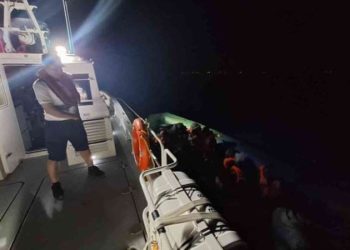 Muğla açıklarında geri itilen 110 kaçak göçmen kurtarıldı
